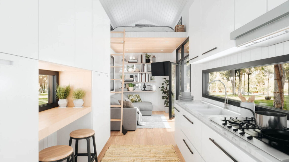 Tiny House in Hannover zum mieten, Einrichtung