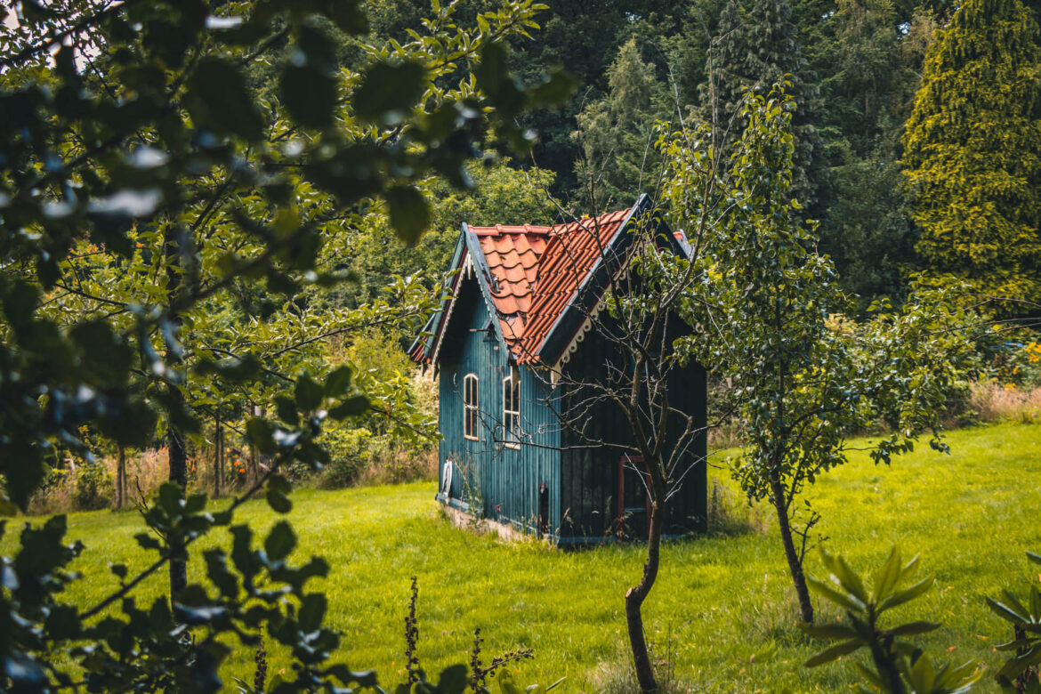 Tiny House in Deutschland, welches ziemlich alt ist